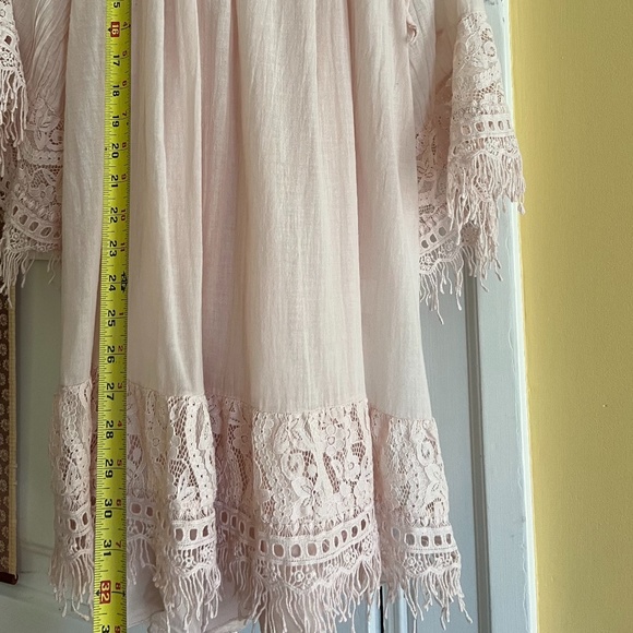 Scandal Italy Women's Pink Bohemian Top, One Size - Picture 11 of 13